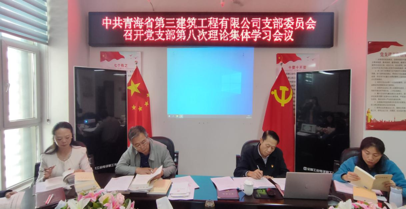 三建公司黨支部召開第八次理論集體學(xué)習(xí)會(huì) ----集團(tuán)黨委委員、紀(jì)委書記講主題教育專題黨課
