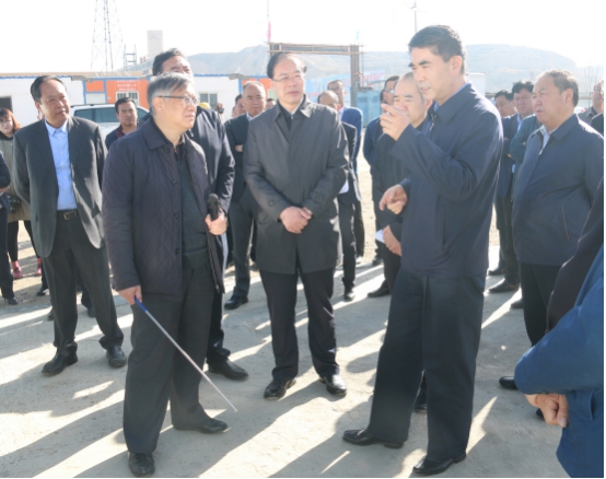 省委副書記、省長王建軍等領導一行視察海東工業(yè)園區(qū)臨空綜合經(jīng)濟園